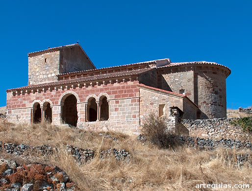 La iglesia de Jodra del Pinar en su &aacute;mbito paisaj&iacute;stico
