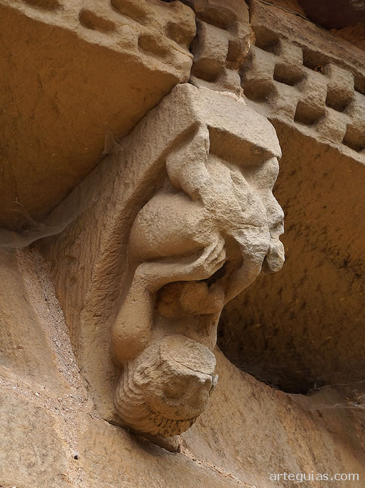 Canecillo antropomorfo