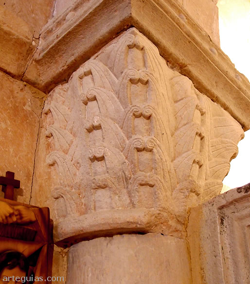 Capitel rom&aacute;nico de la cabecera
