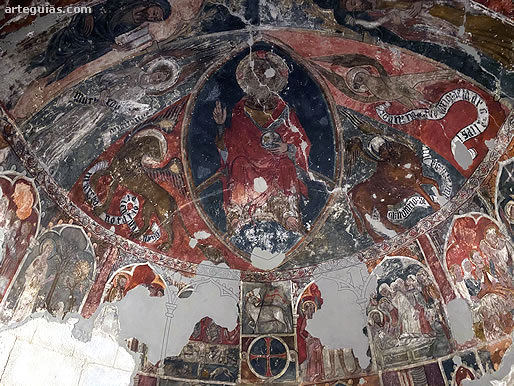 Pinturas g&oacute;ticas del &aacute;bside norte