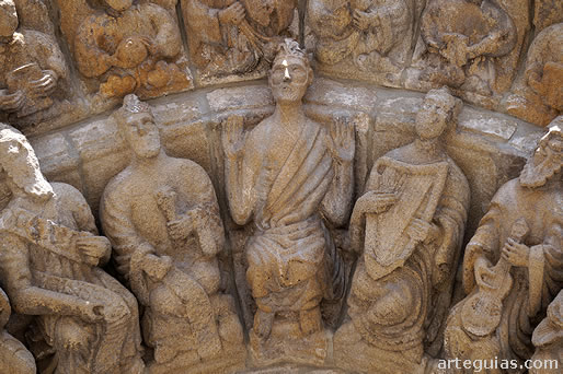 Cristo Var&oacute;n de Dolores y ancianos del Apocalipsis