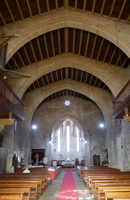 Aspecto del interior de la iglesia