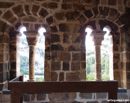 Vista del cuerpo superior desde dentro