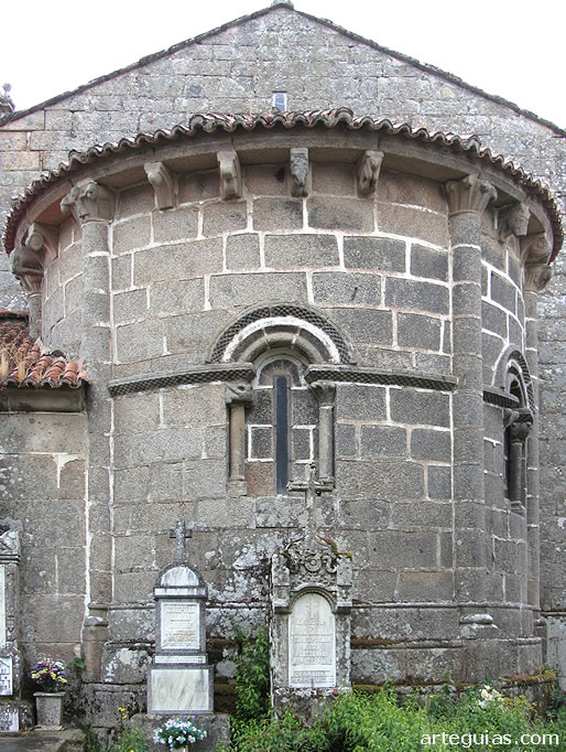 Gu&iacute;a de la iglesia de Santa Baia de Beiro, Ourense