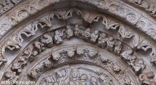 Detalle de las arquivoltas