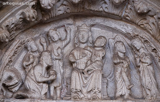 T&iacute;mpano con la Anunciaci&oacute;n y la Adoraci&oacute;n