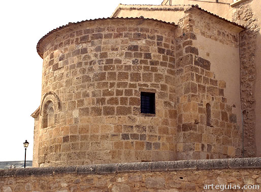Cabecera de la iglesia de Santa Marina de Sacramenia, Segovia