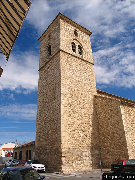 Torre campanario de la iglesia de Santiago, Ciudad Real 
