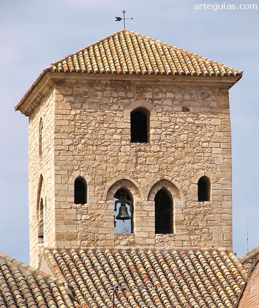 Cuerpo de campanas de la torre. Iglesia de Santiago, Ciudad Real 