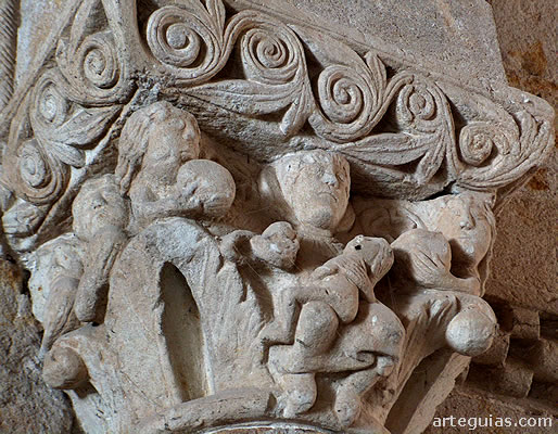 Capitel de la Adoraci&oacute;n de los Pastores
