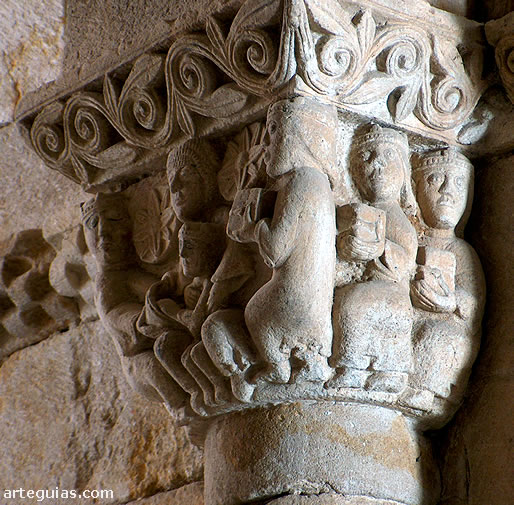 A pesar de la antig&uuml;edad de la iglesia de Santo Tom&eacute; de Zamora, el templo tiene buena escultura rom&aacute;nica