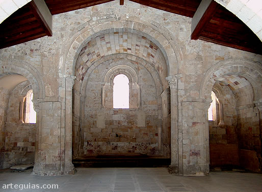 Interior de la cabecera de la iglesia de Santo Tom&eacute;, Zamora