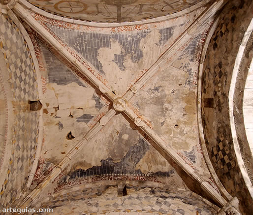 B&oacute;veda del crucero de la iglesia de San Andr&eacute;s de Tabliega