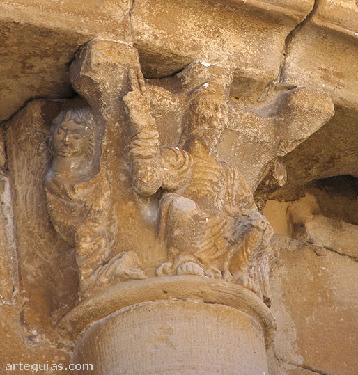 Cristo en Majestad y un &aacute;ngel