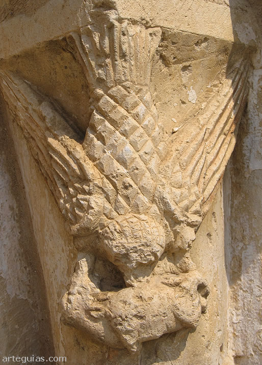 &Aacute;guila atrapando una presa