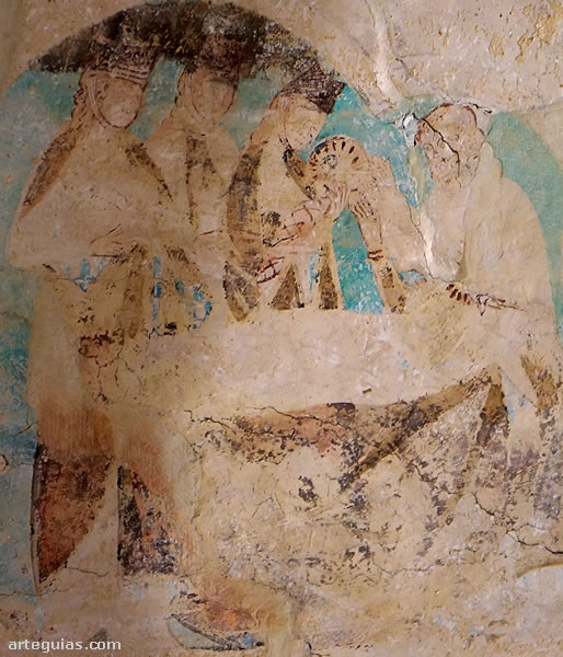 Detalle de las pinturas