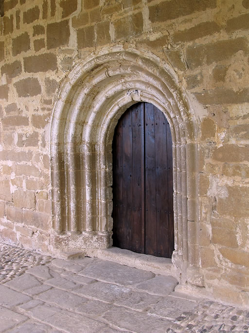 Iglesia de Eristáin, Navarra: puerta sur