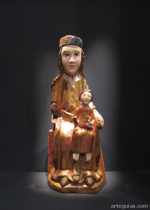 El Museo Diocesano de Zamora: expone varias v&iacute;rgenes rom&aacute;nicas y g&oacute;ticas