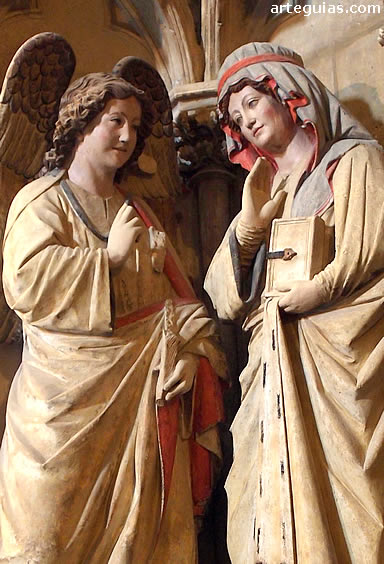 La Anunciaci&oacute;n en la Puerta del Claustro