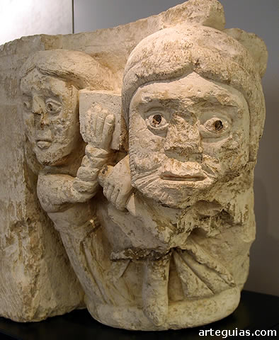 Capitel rom&aacute;nico de San Claudio