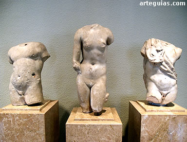 Estatuas romanas de Clunia. Museo de Burgos