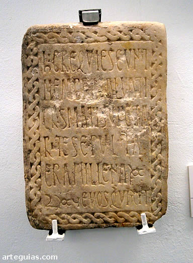 Epitafio de una mujer moz&aacute;rabe