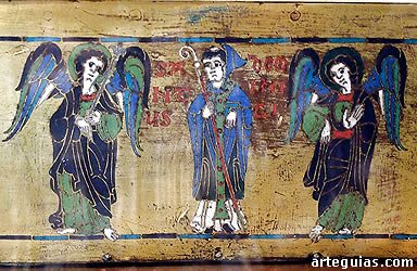 Esmalte rom&aacute;nico en la Arqueta de Silos