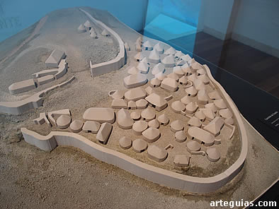 Maqueta del castro de Villacondide
