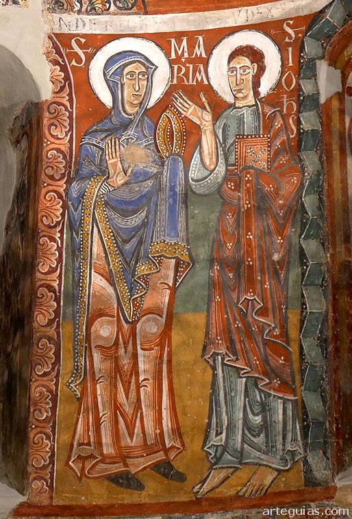 Lo m&aacute;s sobresaliente del MNAC son las pinturas del rom&aacute;nico catal&aacute;n