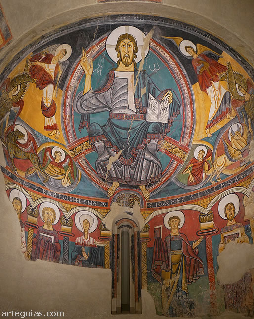 El famos&iacute;sico Maiestas Domini de Sant Climent de Ta&uacute;ll, s&iacute;mbolo universal del rom&aacute;nico