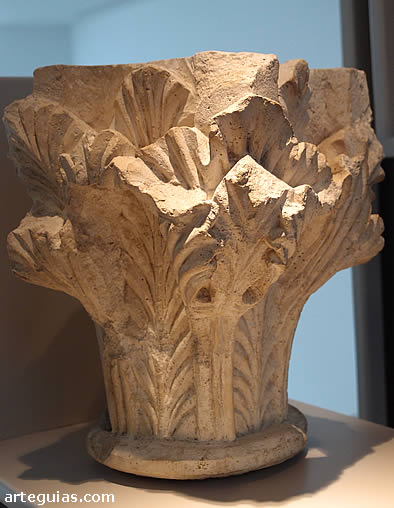 Capitel del Monasterio de San Vicente de Oviedo