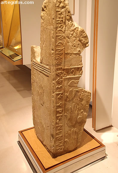 Monumento escul&oacute;rico ib&eacute;rico de La Vispesa (Tamarite de Litera)