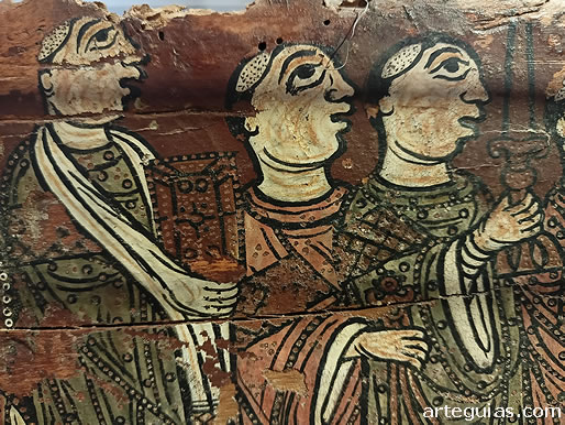 Decoraci&oacute;n figurada de la Viga de Cru&iuml;lles