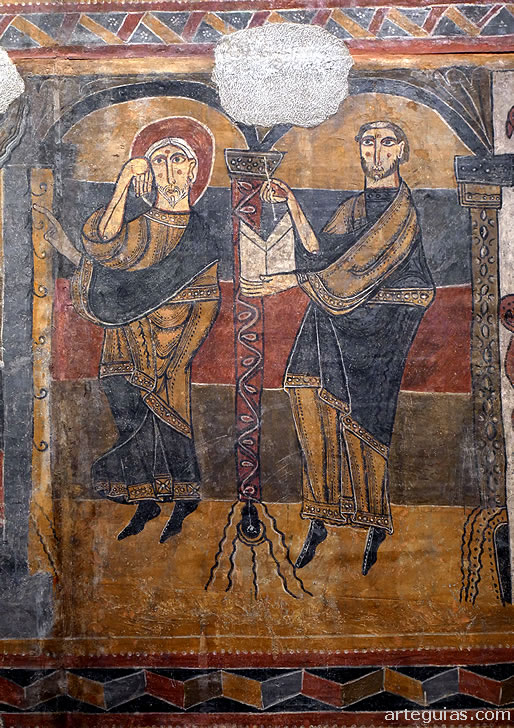 Santa Mar&iacute;a de Ta&uuml;ll: Zacar&iacute;as y el nombre de San Juan Bautista