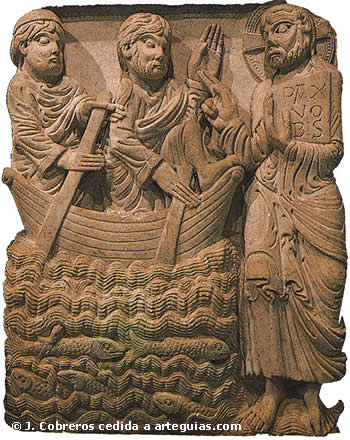 Vocaci&oacute;n de San Pedro. Maestro de Cabestany