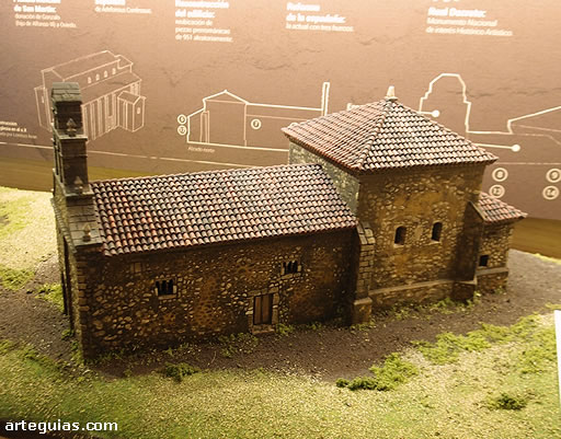 Maqueta de la iglesia de San Mart&iacute;n