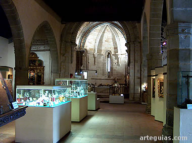 Iglesia de San Gil convertida en el Museo de Arte Sacro de Atienza