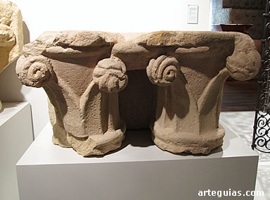 Capitel doble procedente de Durat&oacute;n, Segovia