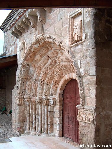 Puerta rom&aacute;nica de Santa Mar&iacute;a del Castillo