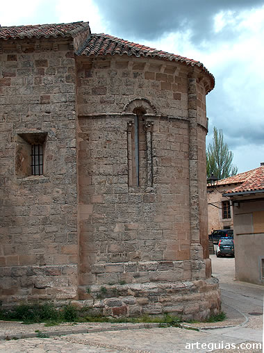 Cabecera de la iglesia de San Gil