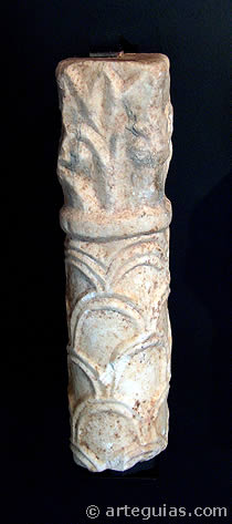 Columna visigoda. Museo de  Santa Cruz