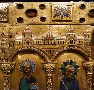 Detalle de la urna de Silos