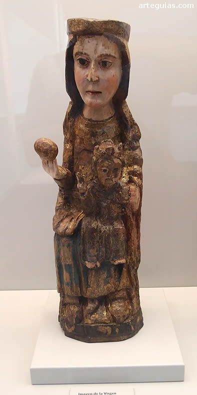 Viregn Mar&iacute;a y el Ni&ntilde;o. Siglo XIII