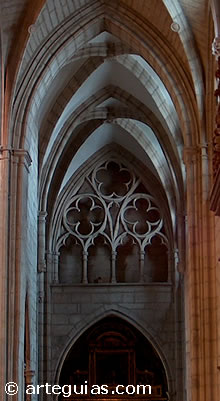 Nave lateral. Santa Mar&iacute;a de Viana