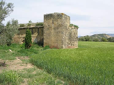 La ermita de Santa Luc&iacute;a hacia la cabecera