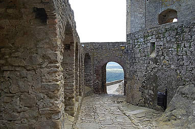 Interior del castillo