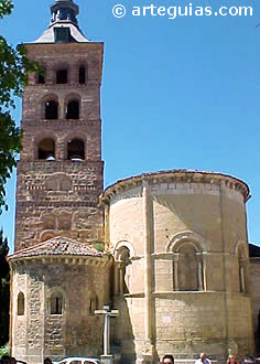 Uno de los muchos ejemplos del Rom&aacute;nico de Segovia
