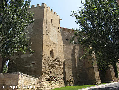 Tramo de la muralla de Huesca