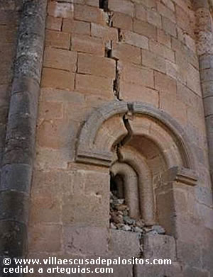 Iglesia en riesgo de desaparecer de Villaescusa de Palositos