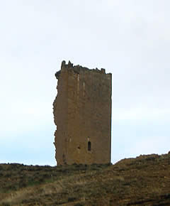 Torre medieval de Santacara (Navarra)